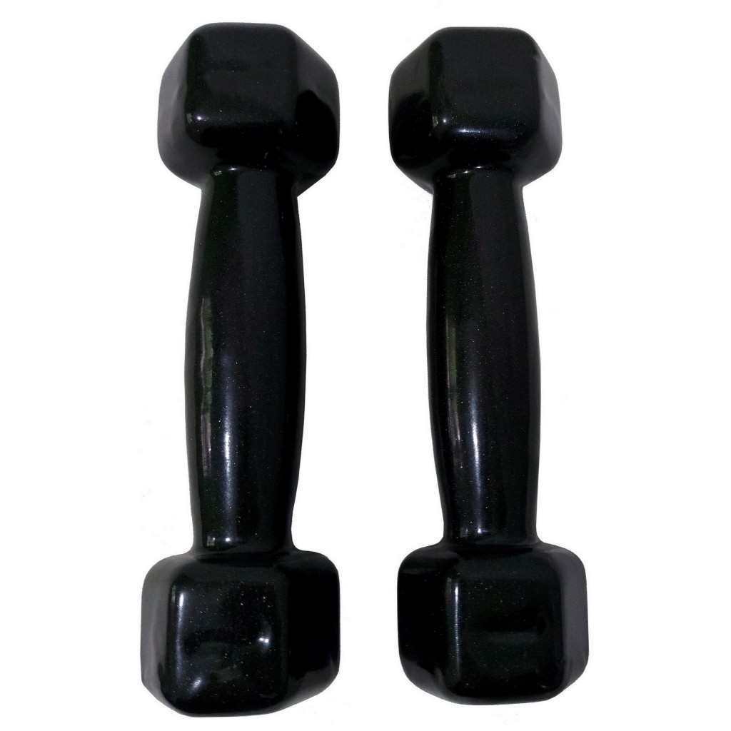 Halter revestido 1 kg par de halter 1 kg