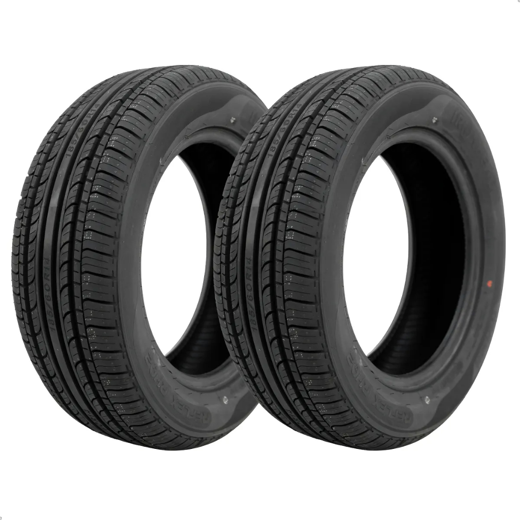 Kit 2 Pneu 185/60r14 Ironhead Reflex 82h Gol Clio Polo Fox Celta