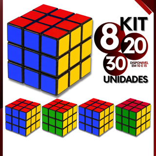 Kit Cubo Mágico 5x5x5cm Brinquedo Educativo Para Crianças e Adultos Atacado ou Lembrancinha em Oferta na Shopee