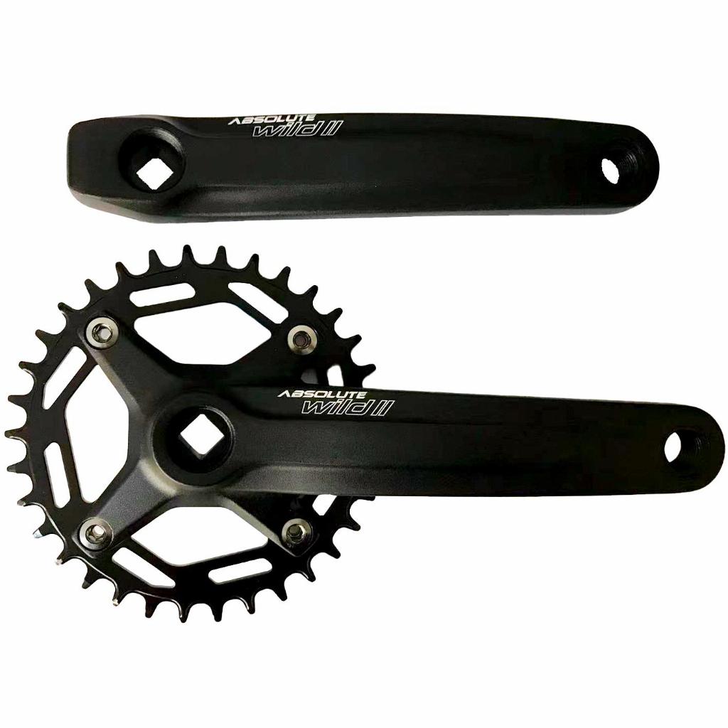 Pedivela Alumínio Absolute Wild II Coroa em Aço Single 34d 175mm