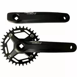 Pedivela Alumínio Absolute Wild II Coroa em Aço Single 34d 175mm