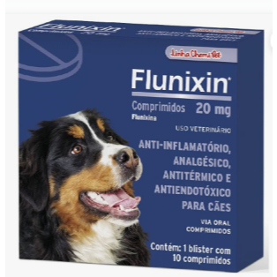 FLUNIXIN 20 MG 10 CPRS - CHEMITEC em Oferta na Shopee