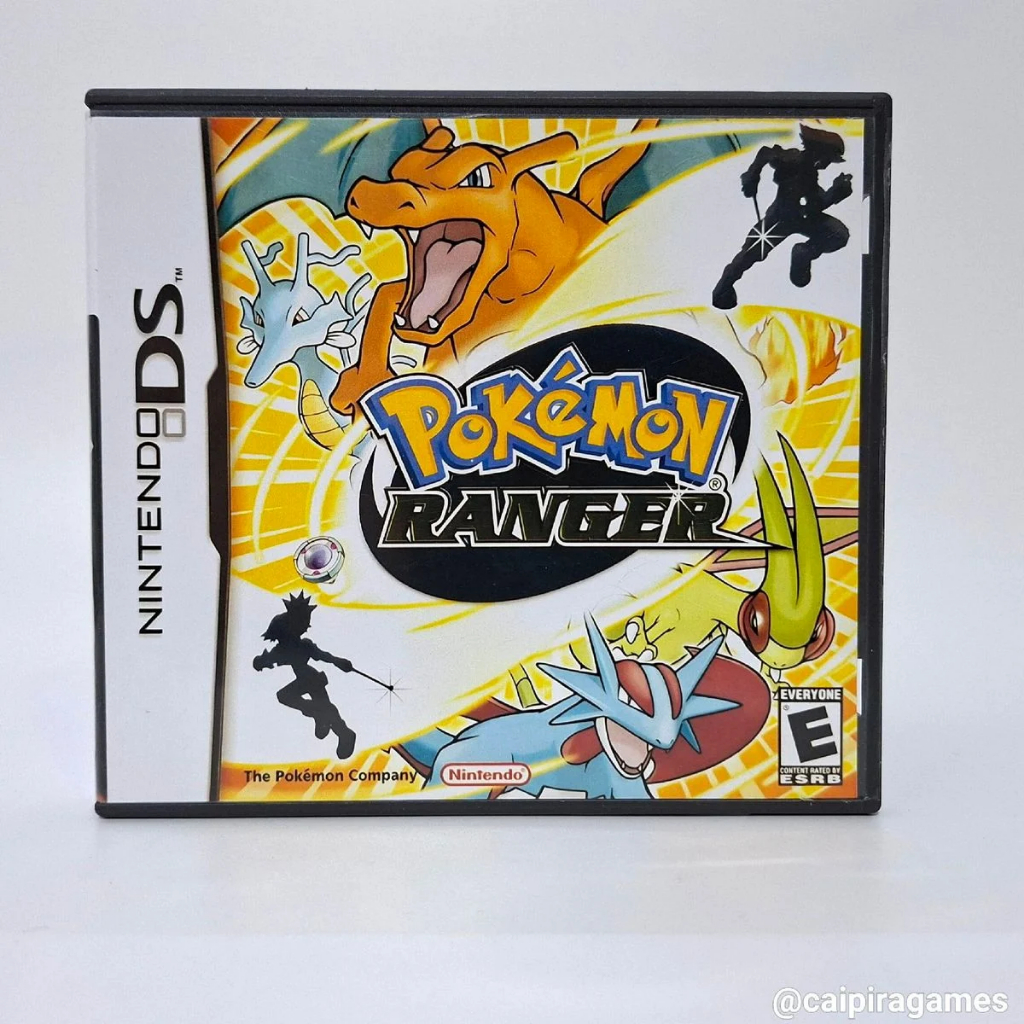 Pokemon Ranger Nintendo Ds 3ds Caixa Repro