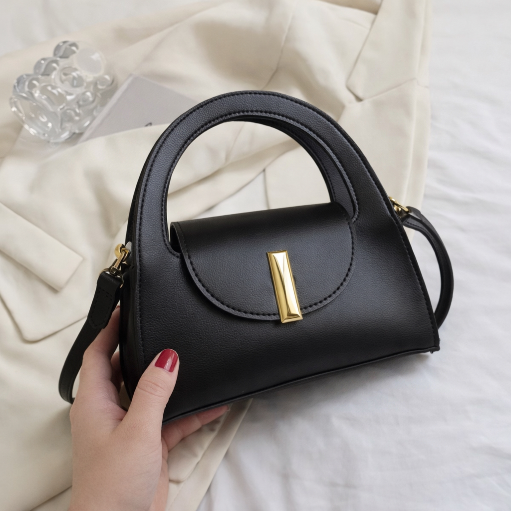 Bolsa Pequena Luxo Feminina Elegante Cabe Celular Compacta E Leve Mini Bag