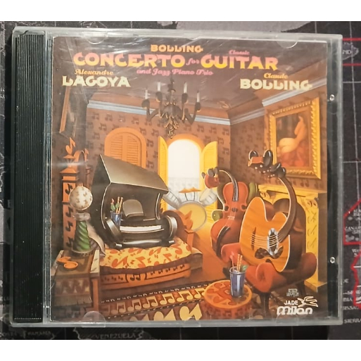 Cd C. Bolling & Alex. Lagoya Conc. For Guitar & Jazz Piano