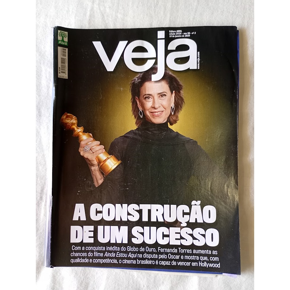 VEJA 2926 * 10/01/25 * FERNANDA TORRES