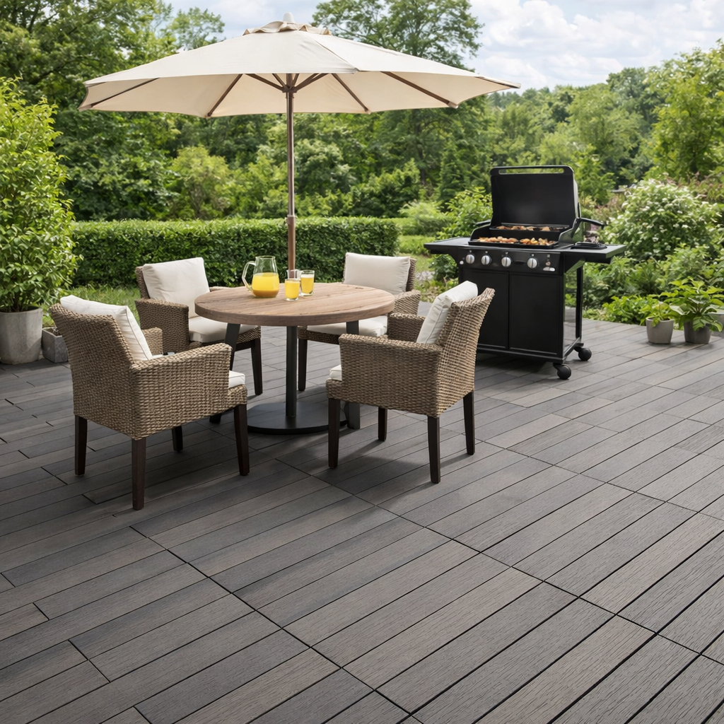 Kit Deck Modular Coextrusão Premium 30x30cm em Oferta na Shopee