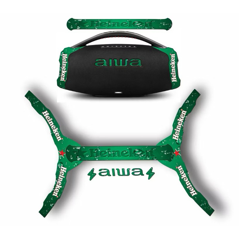 Adesivo Premium pra Caixa de som A.I.W.A em Oferta na Shopee