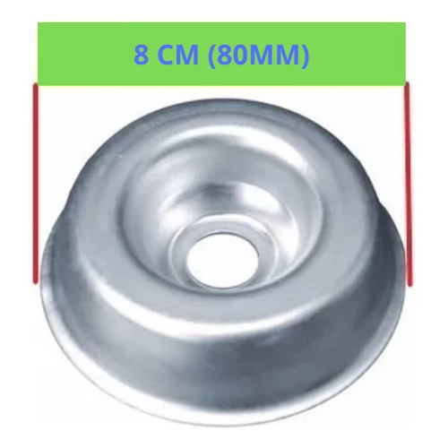 Limitador Altura Copinho em aço P/roçadeira Toyama/Toyama/Kawashima - P/ stihl FS55/80/85/120 - 13mm
