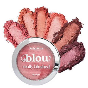 Blush Really Blushed Linha Blow Ruby Rose | Blush Baked | Alta Pigmentação