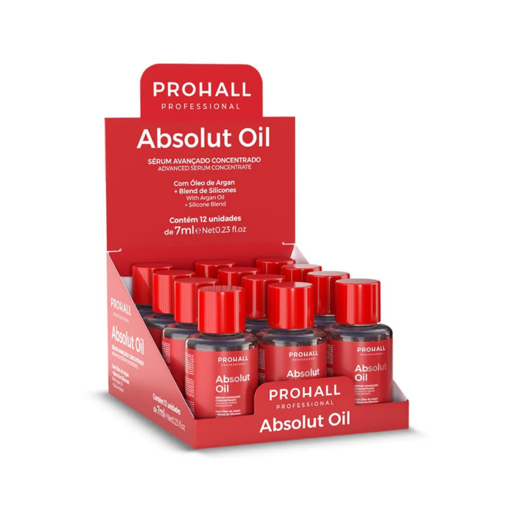 Prohall Caixa Com 12 Sérum Absoluto Oil 7ml