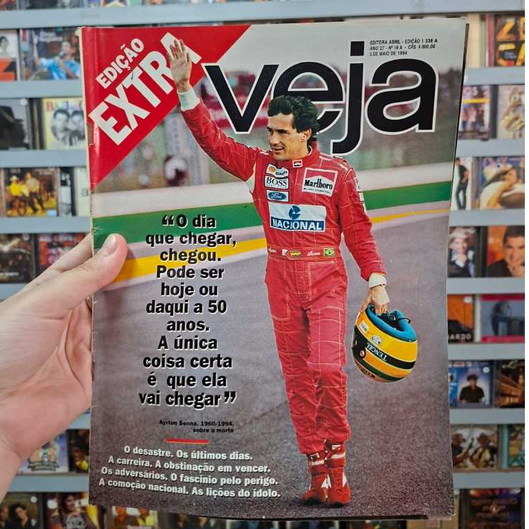 REVISTA VEJA (EDIÇÃO EXTRA) N°18 (DIA 03/05/1994) - AYRTON SENNA