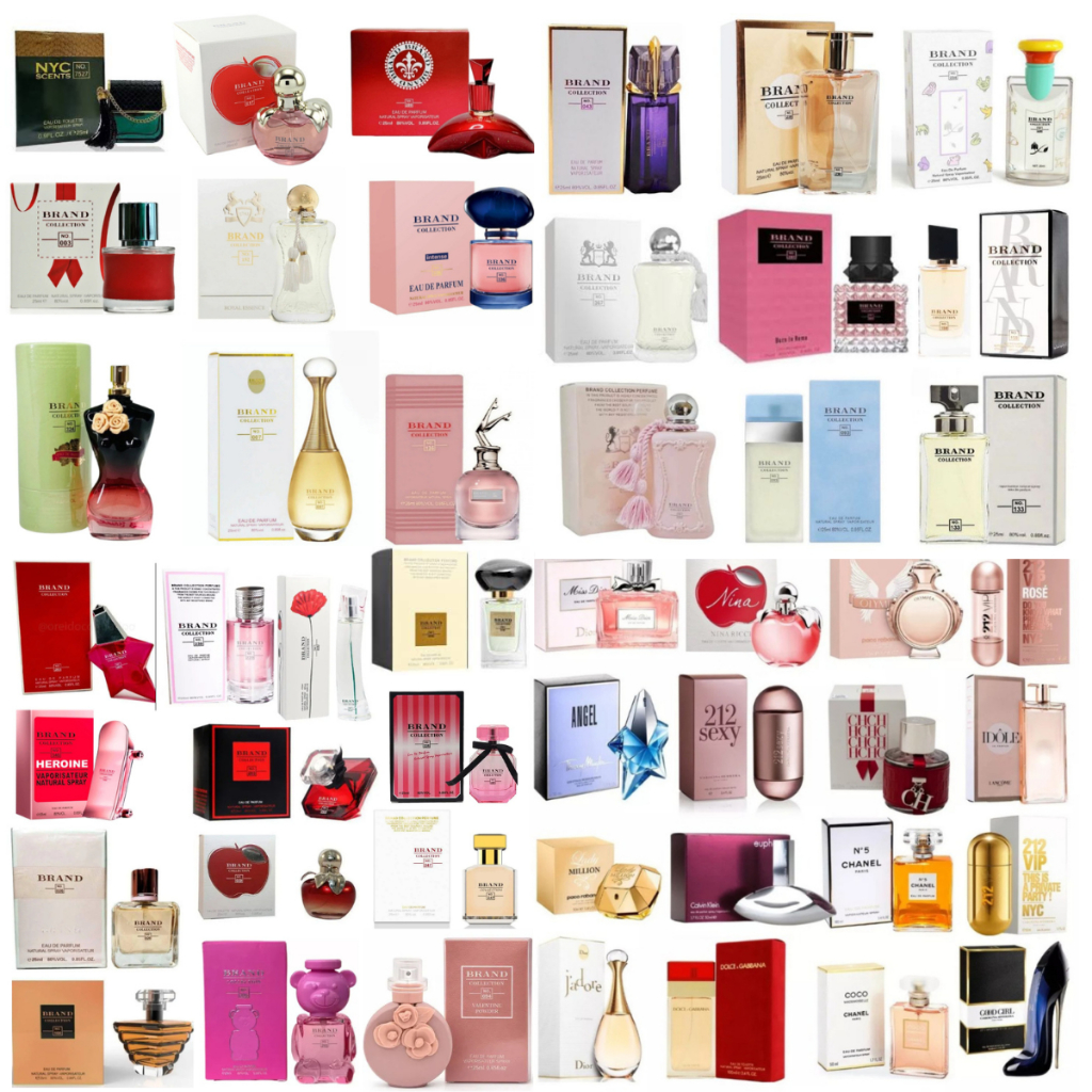 Perfume Brand Collection Feminino 25ml EDP Carlotta - Miniatura Perfume de bolsa e viagem Contratipo Importado