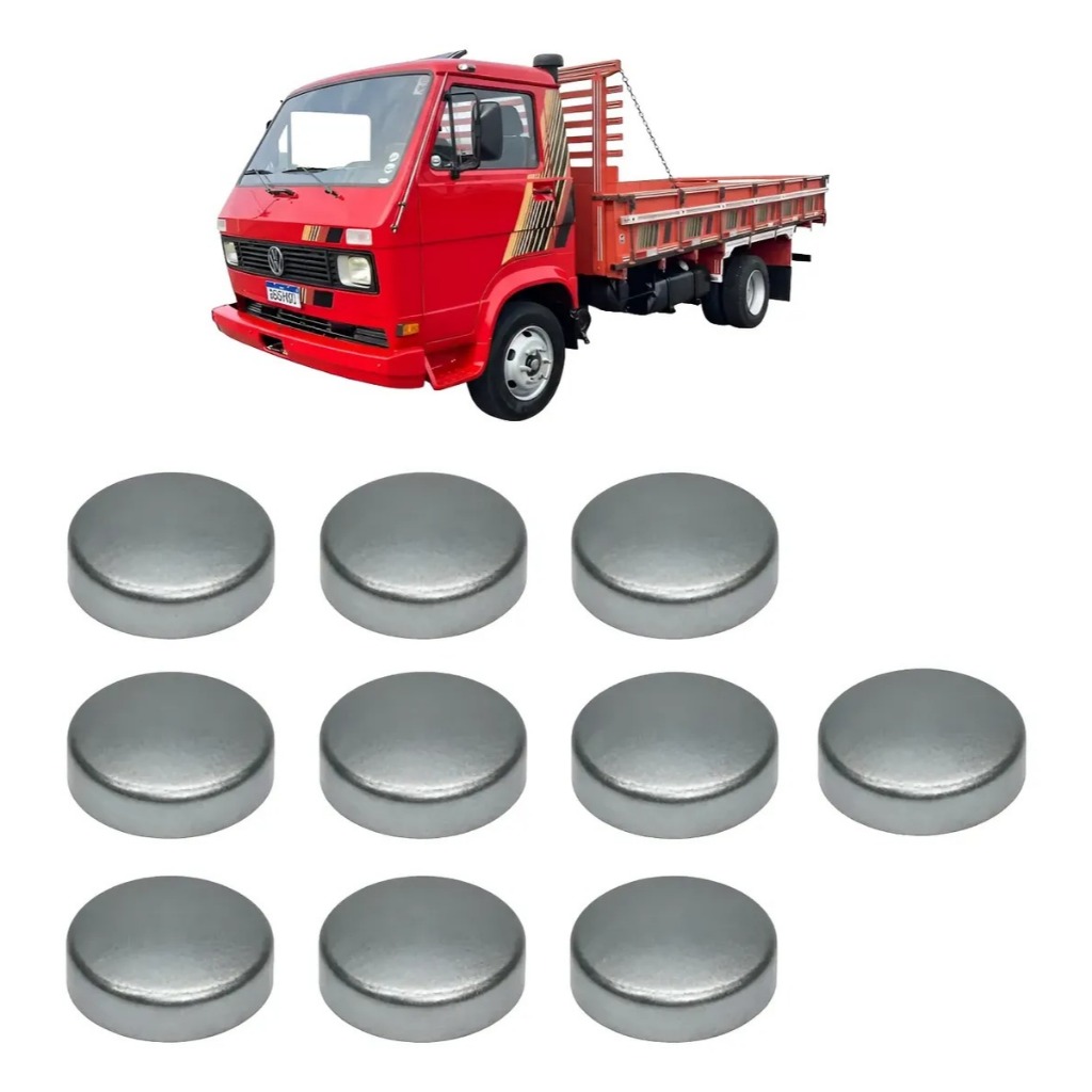 Selo Cabecote Mwm Diametro 22,5mm Ferro Volkswagen 790S - 10 Peças