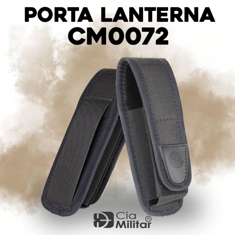 Porta Lanterna Tático CM0072 Cia Militar Para Cinto Operacional Polícia Segurança
