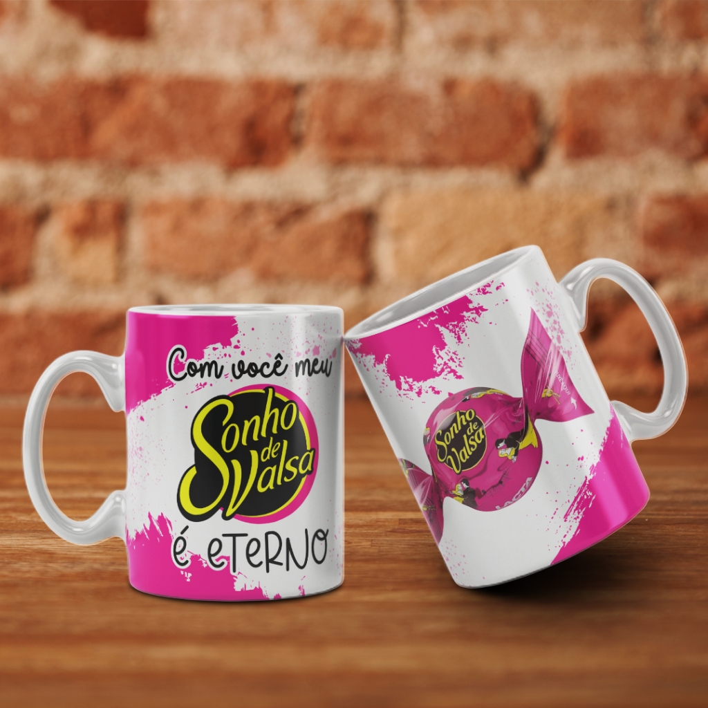 Caneca Páscoa Chocolates 300ml Porcelana Estampada Coelhinho Doce Presente Criativo Café Chá