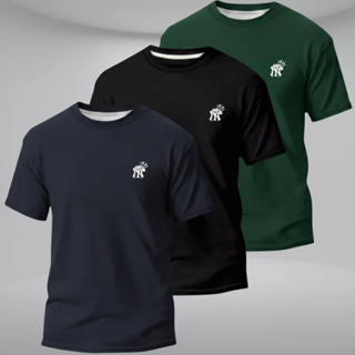 Kit 3 Camiseta Masculina Estampa New York City Style Tendencia Top Camiseta Malha Algodao em Oferta na Shopee