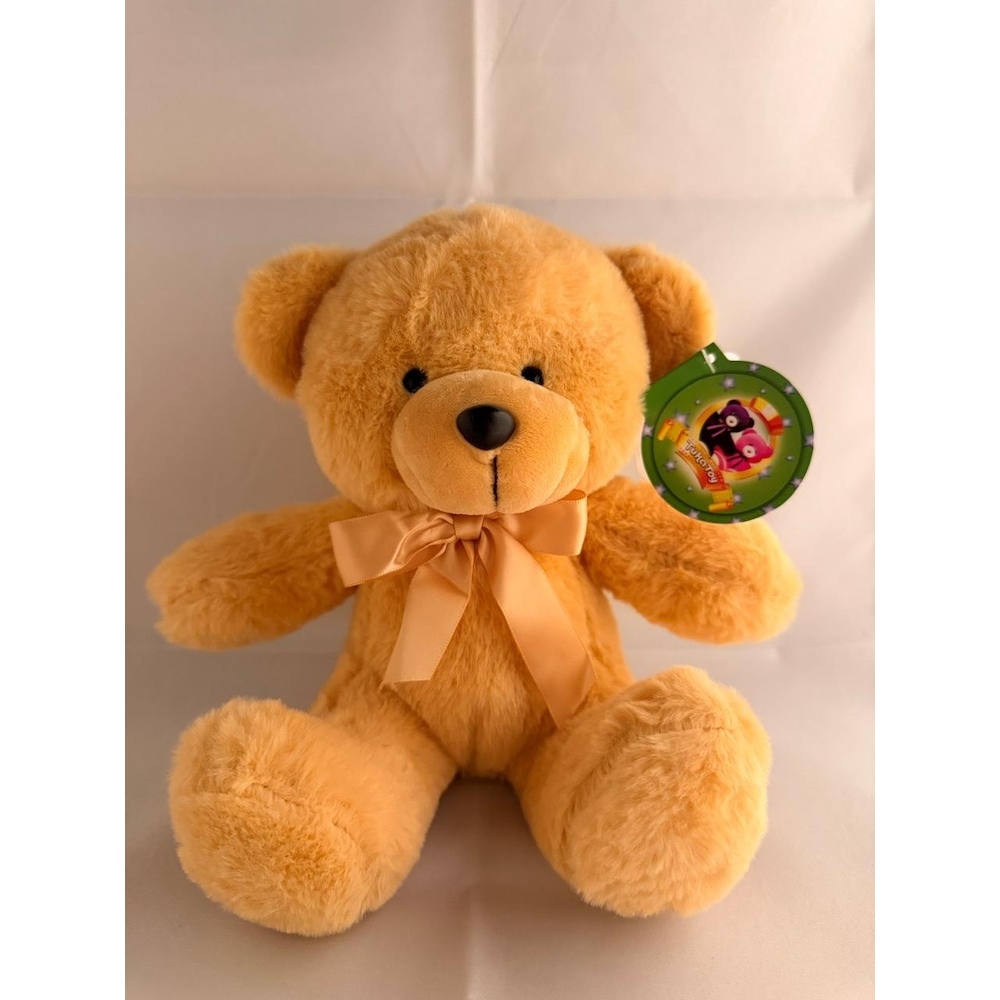 Ursinho de Pelucia Pequeno 15cm Barato Antialergico Macio Aprovado Inmetro Presente Cesta Decoração