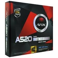 Placa Mãe Afox A520 Am4 Ddr4 hdmi Vga M.2 AMD AM4 Compatível Com Processadores Ryzen Séries 3000 4000G 5000G Nova