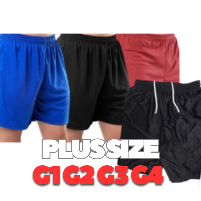 KIT 5 BERMUDA PLUS SIZE MASCULINA LISAS ESPORTE