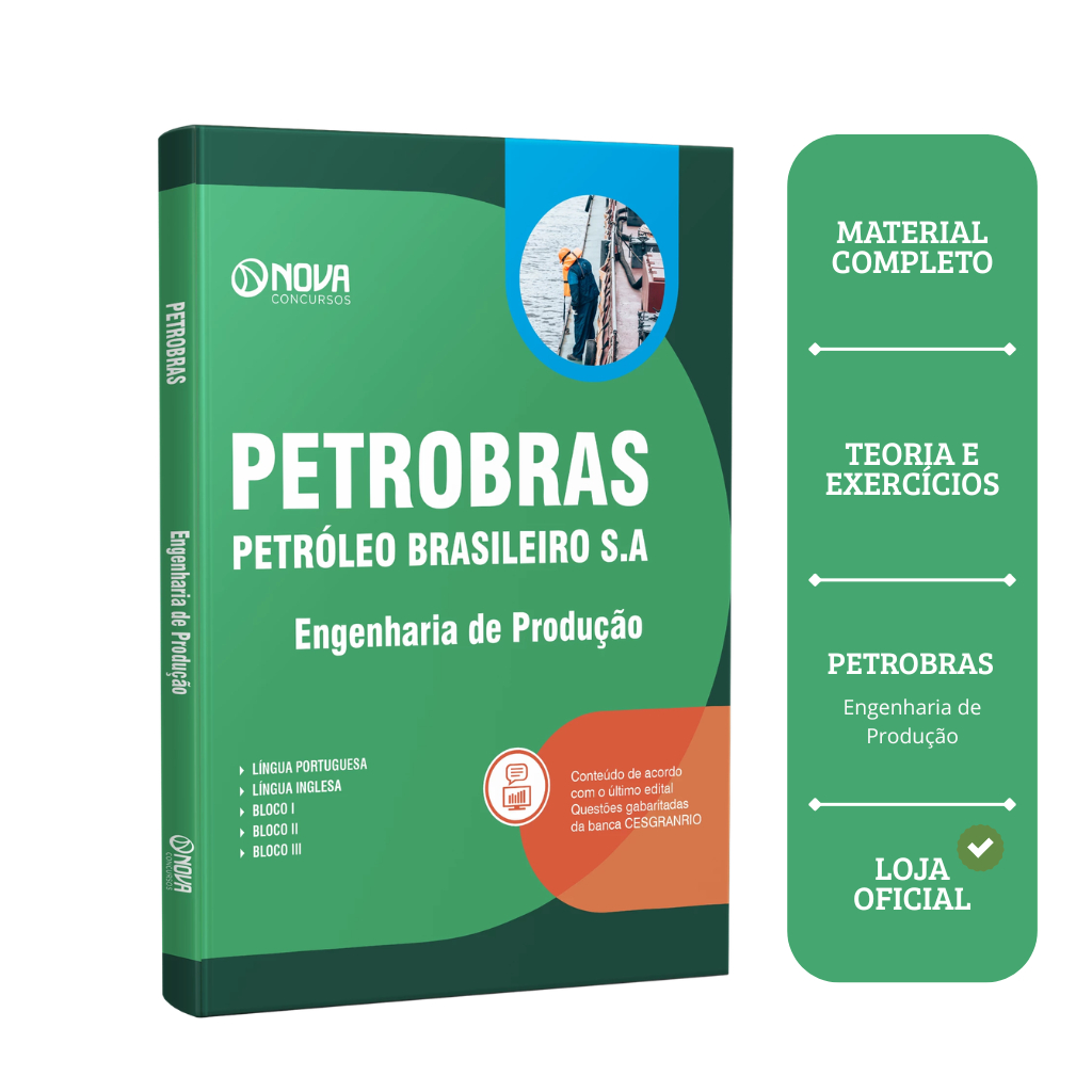 Apostila Petrobras 2026 - Engenharia de Produção