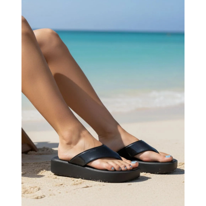 Chinelo Feminino Zaxy Plataforma Ortopédico Nuvem Sola Alta Confortável