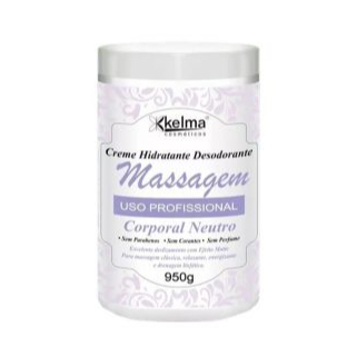 Creme para massagem neutro Kelma 950g