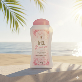 Talco Desodorante Tabu Romance 100G em Oferta na Shopee