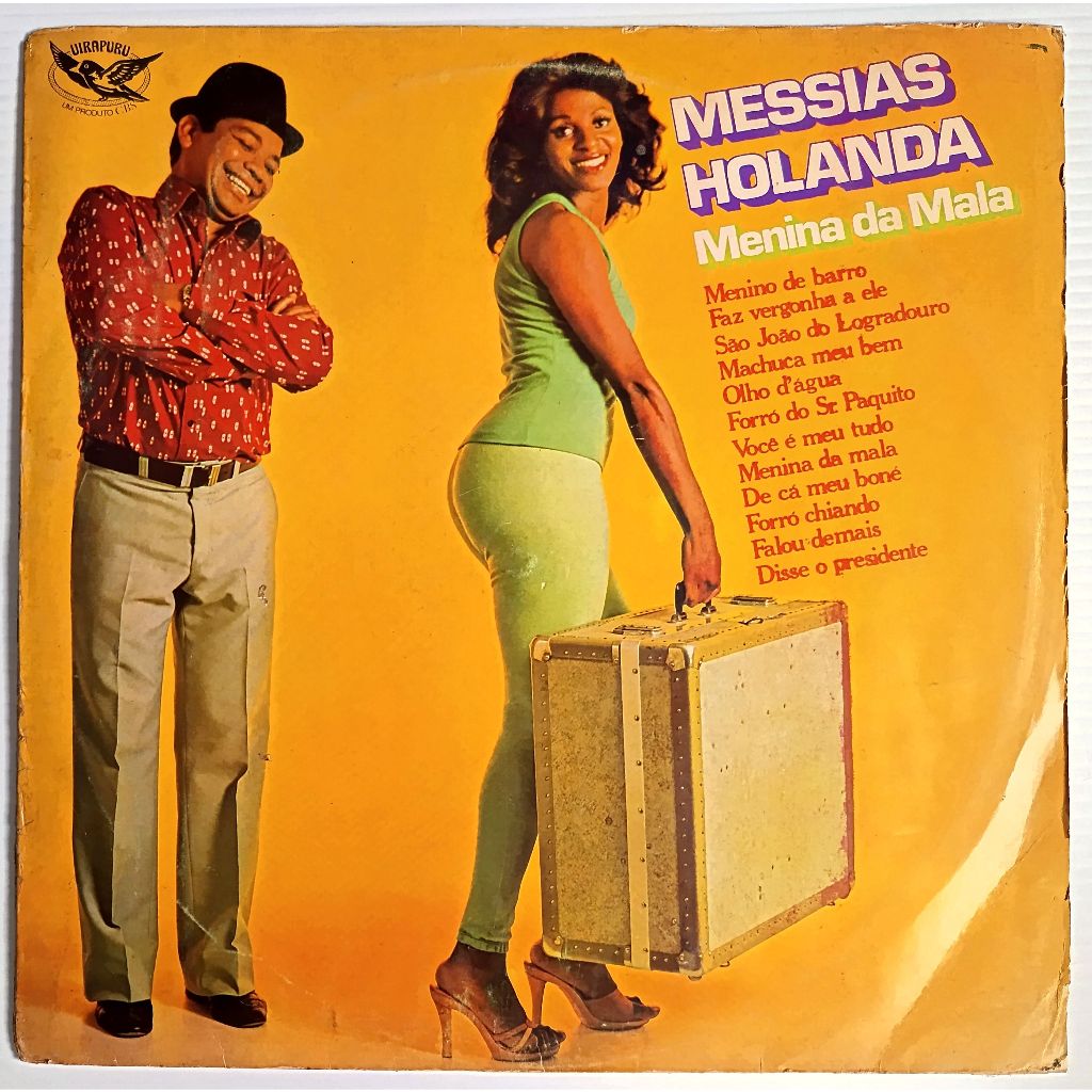 Lp Messias Holanda Menina Da Mala 1980
