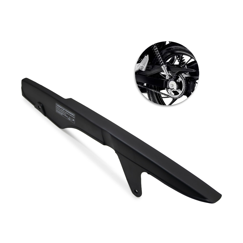 PROTETOR CAPA CORRENTE DE TRANSMISSÃO TITAN/FAN 125 150/FAN 160/START  2014-15 FAN 160 2016-21 em Oferta na Shopee