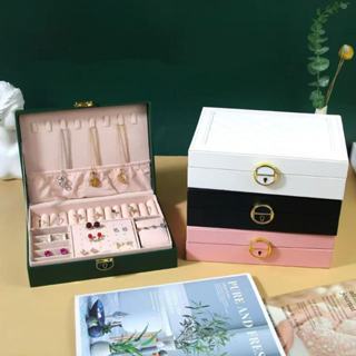 Caixa Organizadora Elegance 28 Compartimentos com Fecho Dourado em Oferta na Shopee