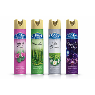 Odorizador de Ambiente Coala 400ml Spray Perfumado Flor de Cacto Aerosol em Oferta na Shopee