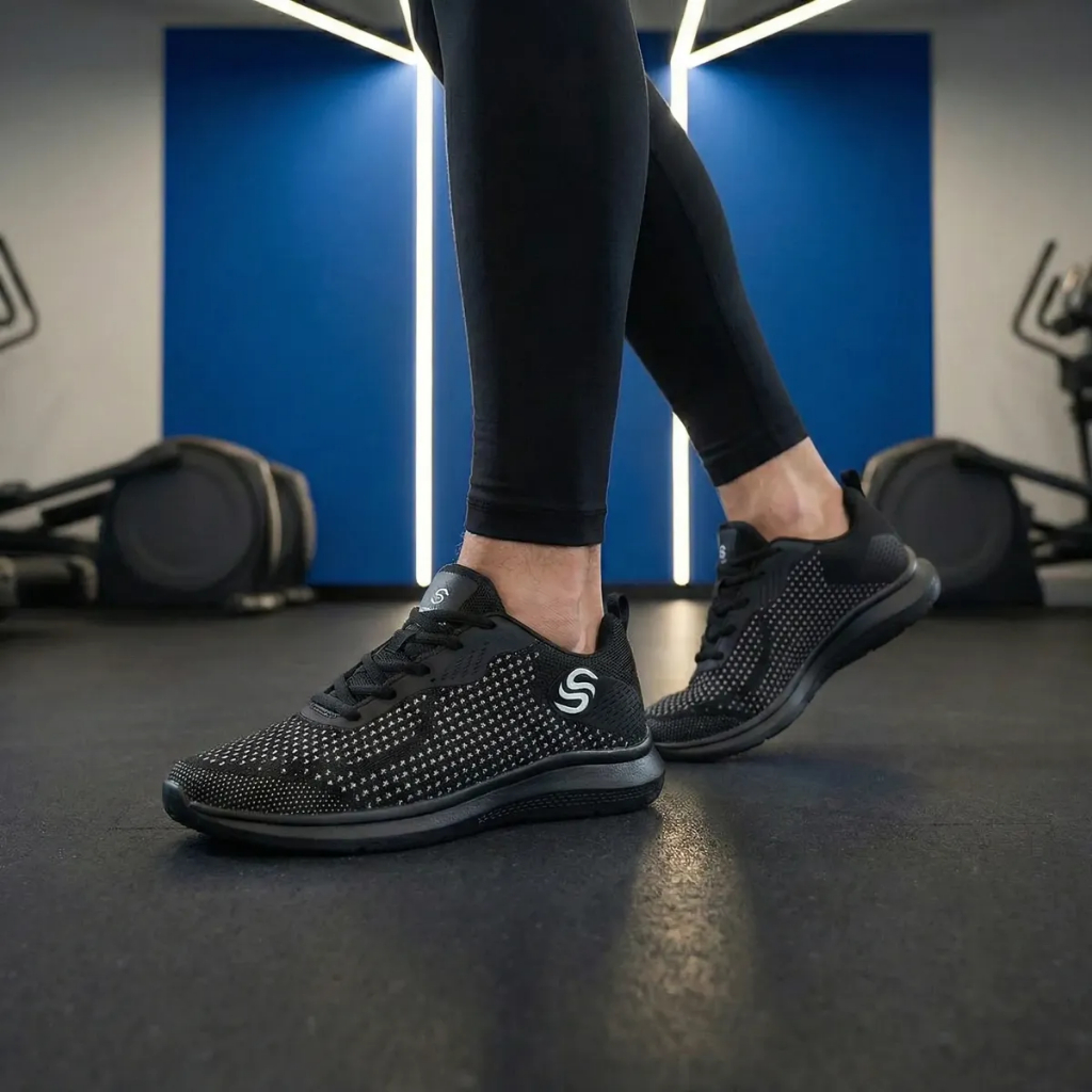 Tênis Feminino Casual Ortopédico Confortável Respirável para Caminhada e Uso Diário
