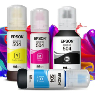 04 UNIDADES PARA USO EPSON IMPRESSORAS T504 L4150 L4160 L4260 L6161 L6171 NOVOS em Oferta na Shopee