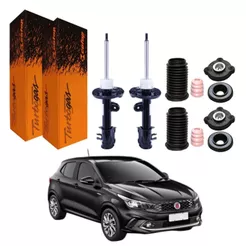 PAR AMORTECEDOR DIANTEIRO ARGO 2017 A 2025 COFAP + KIT