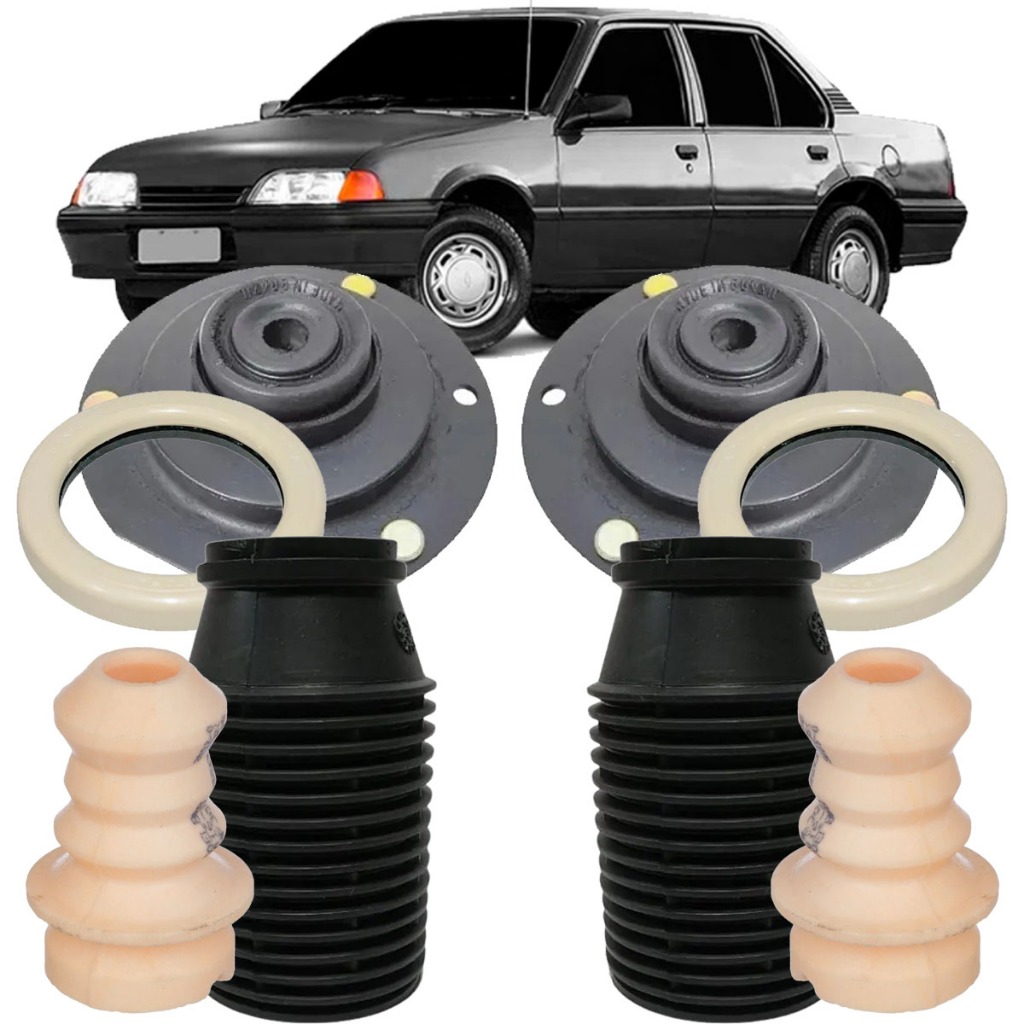 Kit Coxim Batente Suspensão Amortecedor Dianteiro Monza Tubarão 1991 1992 1993 1994 Até 1996