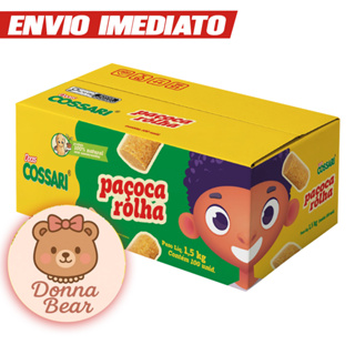 Paçoca Rolha 100un embaladas - Doce para lembrancinha atacado aniversário em Oferta na Shopee