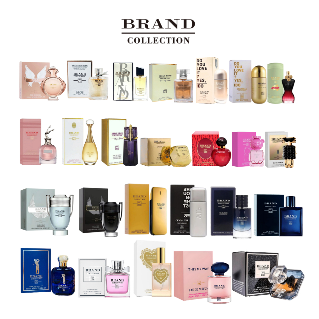 Perfume Feminino e Masculino Miniatura Brand Collection 25ML em Oferta na Shopee
