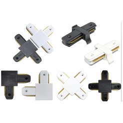 Conector Emenda Terminal para Trilho Eletrificado formato Reta, L, T e X