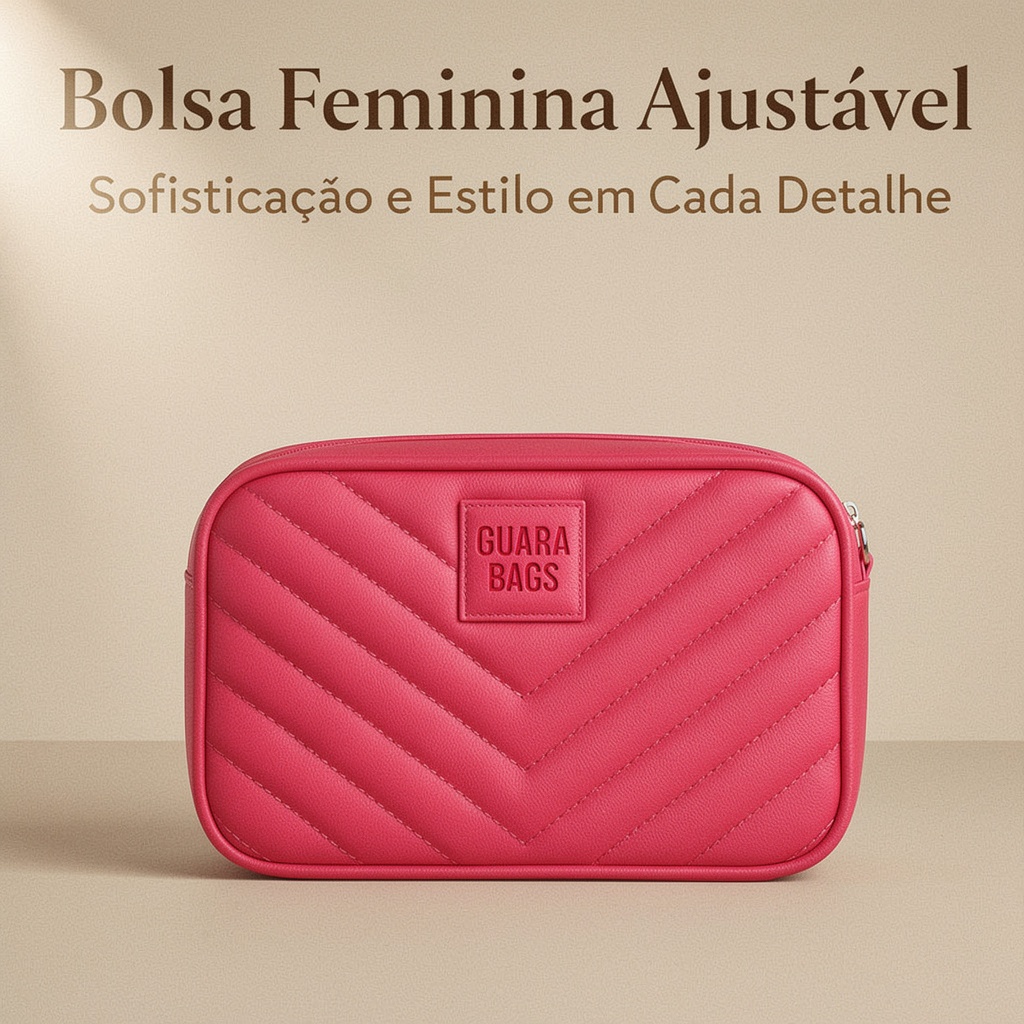 Bolsa Feminina Transversal Pequena Blogueira Alça Regulável Chaveiro Zíper Dourado Versátil Casual em Oferta na Shopee