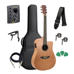 Violão Strinberg Forest Fs4d Mgs Aço Kit Capa Acessorios