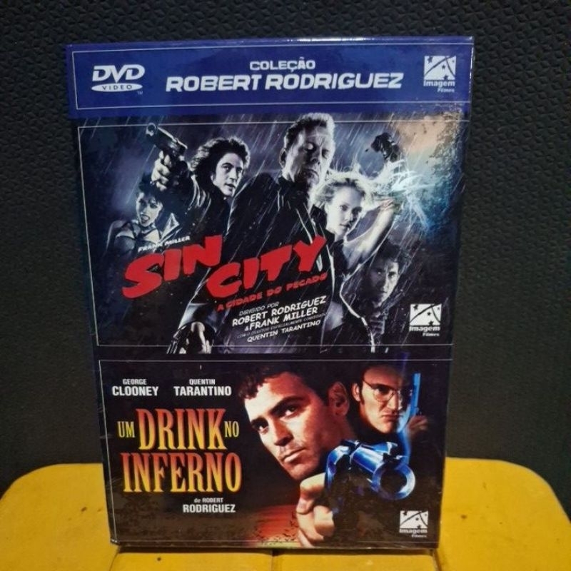 Dvd  Box Um Drink No Inferno + Sin City Lacrado
