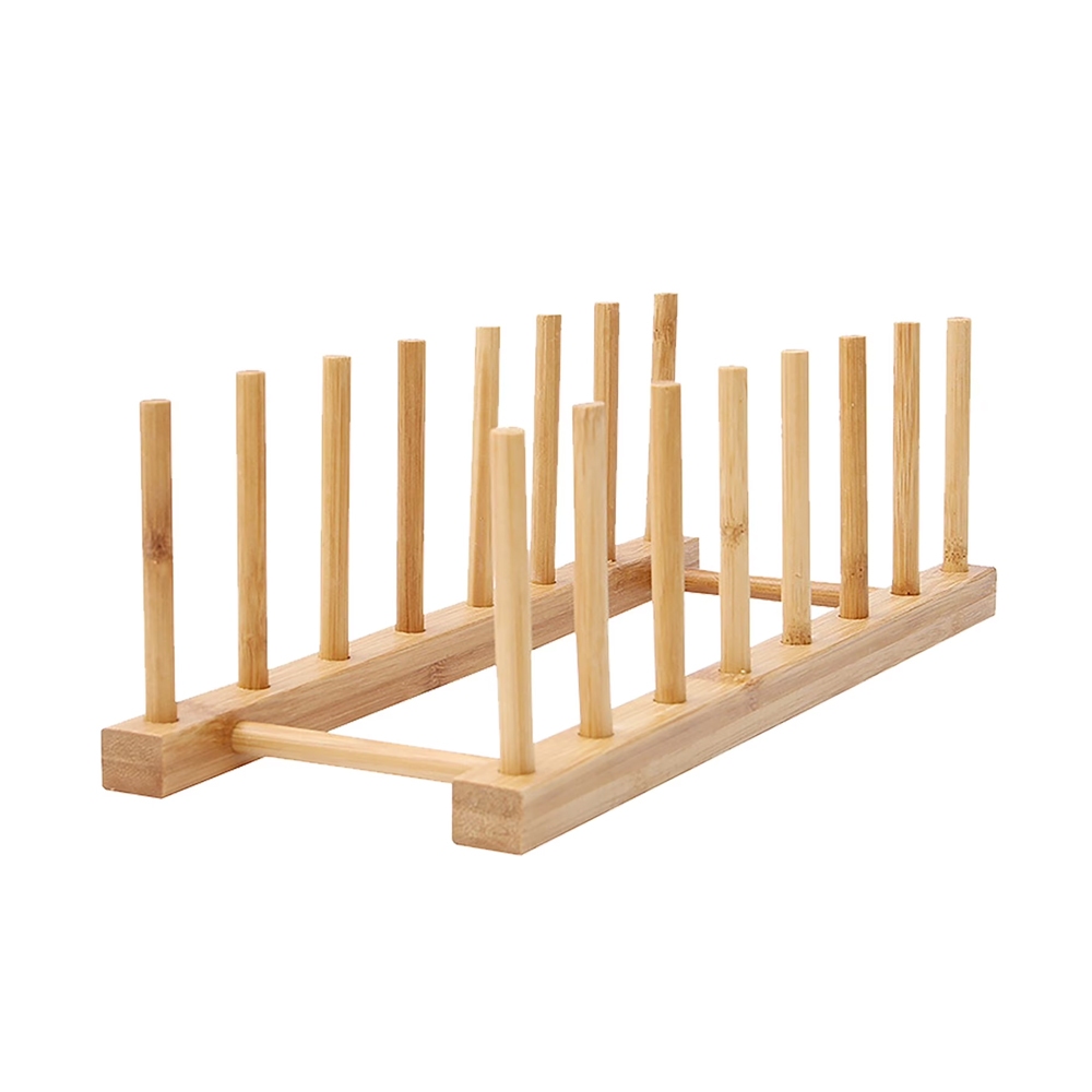 Young Shiny Escorredor De Louça Bambu Para Pratos em Oferta na Shopee