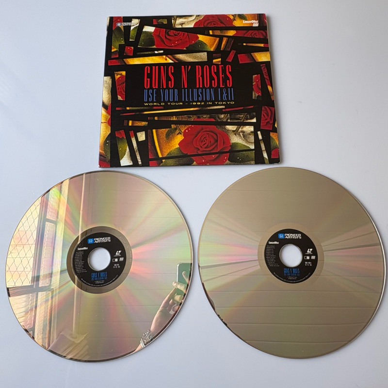 Guns N' Roses Use Your Illusion I & ii Laserdisc Importado