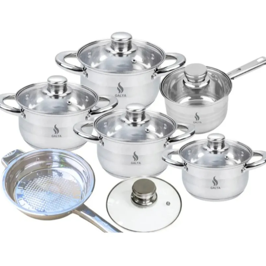 Jogo De Panelas 12 Peças Galya