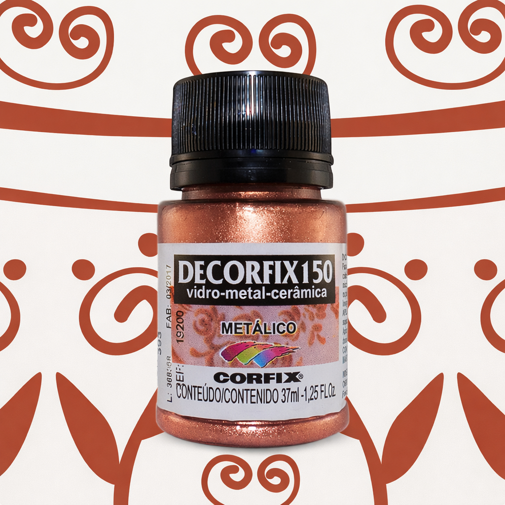 Vermelho Country - 488 - T. Decorfix 150 Met 37ml