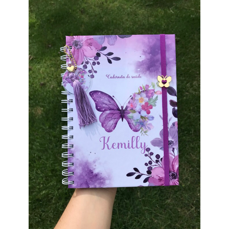 caderneta de vacinação saúde personalizada ATUALIZADA menina