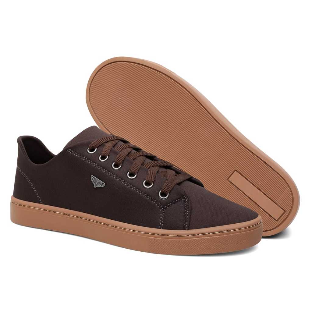 Tênis Sapatenis Masculino Social Casual Minimalista Solado Borracha Moda Urbana Promoção