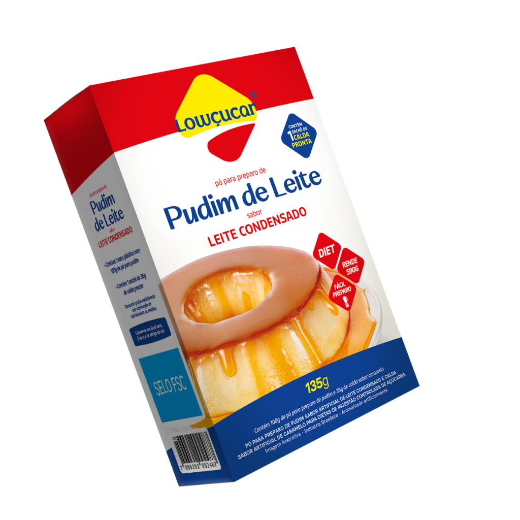 Sabor Leite Condensado Calda Pronta de Caramelo Pudim De Leite Lowçucar Zero Adição de açúcares 135g