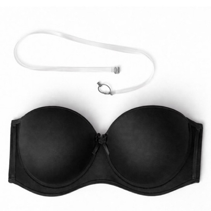 Sutiã Tomara que Caia Alça Frente Única Removível com Bojo Soutien Sutia Bustie
